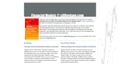 Desktop Screenshot of models.cliffordang.com
